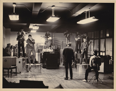 Mitch Ryder Baltimore Band in rehearsal, 50th & Broadway above the Club Cheetah, NYC